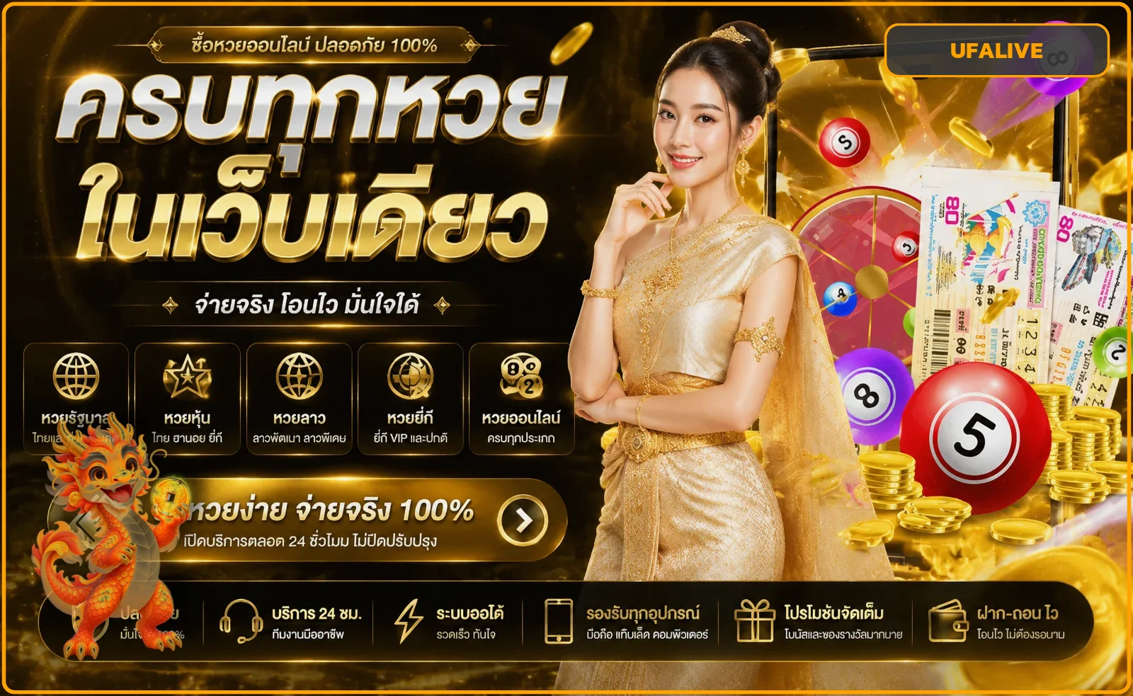ภาพ หวย UFALIVE