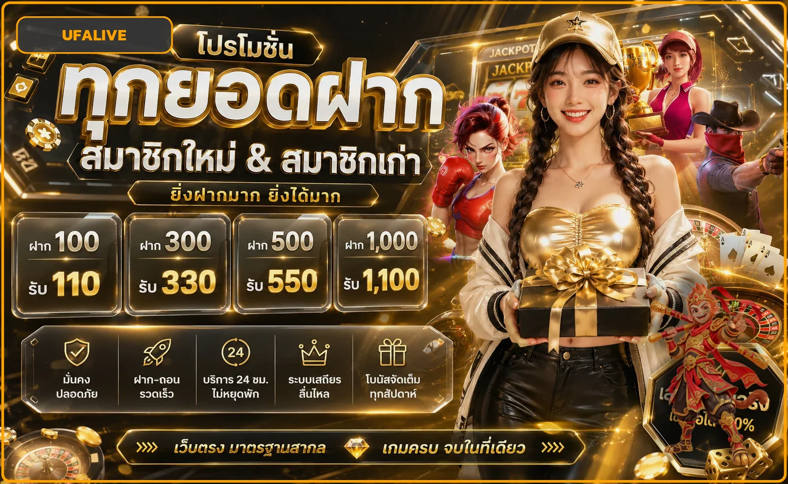ภาพ ทางเข้าเล่น UFALIVE